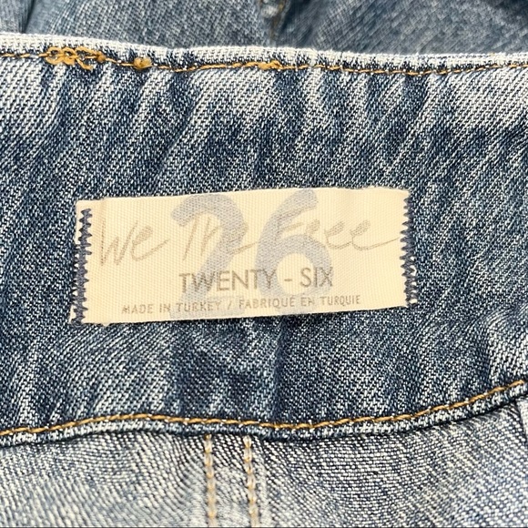 Free People Midnight City High Rise Wide Leg Jeans - Picture 14 of 15